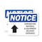 Signmission Contractor Material And Equipment, 10 in W x Rectangle, Plastic OS-2PACK-NS-P-710-L-10820 - alternate 1